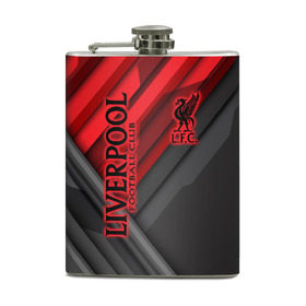 Фляга с принтом Liverpool F.C. в городе Новоалтайск, металлический корпус | емкость 0,22 л, размер 125 х 94 мм. Виниловая наклейка запечатывается полностью | anfield | champions league | doelpunt | espn | goals | league | lfc | liverpool fc | madrid | melwood | mo salah | premier | voetbal | ziggo | британский | клуб | ливерпуль | футбольный