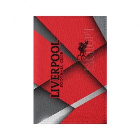 Обложка для паспорта матовая кожа с принтом Liverpool F.C. в городе Новоалтайск, натуральная матовая кожа | размер 19,3 х 13,7 см; прозрачные пластиковые крепления | 