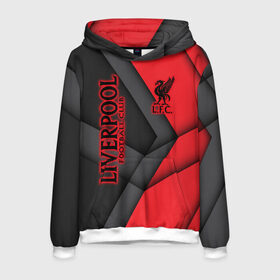 Мужская толстовка 3D с принтом Liverpool F.C. в городе Новоалтайск, 100% полиэстер | двухслойный капюшон со шнурком для регулировки, мягкие манжеты на рукавах и по низу толстовки, спереди карман-кенгуру с мягким внутренним слоем. | Тематика изображения на принте: anfield | champions league | doelpunt | espn | goals | league | lfc | liverpool fc | madrid | melwood | mo salah | premier | voetbal | ziggo | британский | клуб | ливерпуль | футбольный