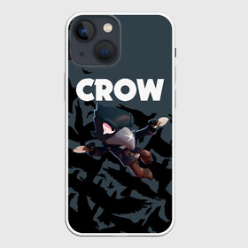Чехол для iPhone 13 mini с принтом BRAWL STARS CROW в городе Новоалтайск,  |  | brawl stars | bull | colt | crow | leon | stars | берли | бо | брок | ворон | джесси | динамайк | дэррил | кольт | леон | мортис | нита | пайпер | пенни | поко | пэм | рикошет | спайк | фрэнк | шелли | эль примо