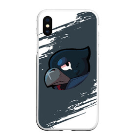 Чехол для iPhone XS Max матовый с принтом BRAWL STARS CROW в городе Новоалтайск, Силикон | Область печати: задняя сторона чехла, без боковых панелей | brawl stars | bull | colt | crow | leon | stars | берли | бо | брок | ворон | джесси | динамайк | дэррил | кольт | леон | мортис | нита | пайпер | пенни | поко | пэм | рикошет | спайк | фрэнк | шелли | эль примо