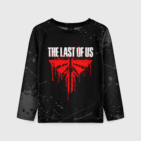 Детский лонгслив 3D с принтом  THE LAST OF US в городе Новоалтайск, 100% полиэстер | длинные рукава, круглый вырез горловины, полуприлегающий силуэт
 | cicadas | fireflies | the last of us | the last of us part 2 | джоэл | последние из нас | цикады | элли