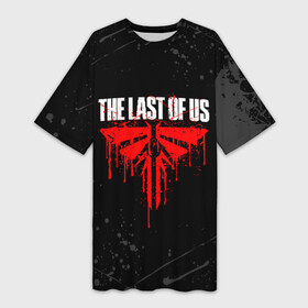 Платье-футболка 3D с принтом THE LAST OF US в городе Новоалтайск,  |  | cicadas | fireflies | the last of us | the last of us part 2 | джоэл | последние из нас | цикады | элли
