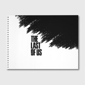 Альбом для рисования с принтом THE LAST OF US в городе Новоалтайск, 100% бумага
 | матовая бумага, плотность 200 мг. | cicadas | fireflies | the last of us | the last of us part 2 | джоэл | последние из нас | цикады | элли