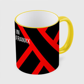 Кружка с полной запечаткой с принтом Darling In The Franxx в городе Новоалтайск, керамика | ёмкость 330 мл | Тематика изображения на принте: 02 | anime | darling in the franxx | hiro | manga | zero two | аниме | ахегао | любимый во франксе | манга | милый во франксе | ноль два | хиро