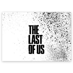 Поздравительная открытка с принтом  THE LAST OF US в городе Новоалтайск, 100% бумага | плотность бумаги 280 г/м2, матовая, на обратной стороне линовка и место для марки
 | cicadas | fireflies | the last of us | the last of us part 2 | джоэл | последние из нас | цикады | элли