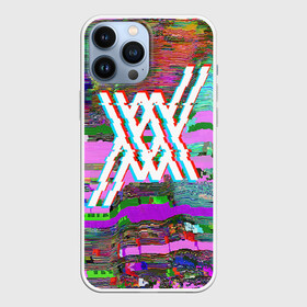 Чехол для iPhone 13 Pro Max с принтом two XX glitch background в городе Новоалтайск,  |  | Тематика изображения на принте: 02 | anime | darling in the franxx | hiro | manga | zero two | аниме | ахегао | любимый во франксе | манга | милый во франксе | ноль два | хиро