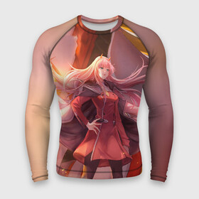Мужской рашгард 3D с принтом Darling In The Franxx art в городе Новоалтайск,  |  | 02 | anime | darling in the franxx | hiro | manga | zero two | аниме | ахегао | любимый во франксе | манга | милый во франксе | ноль два | хиро