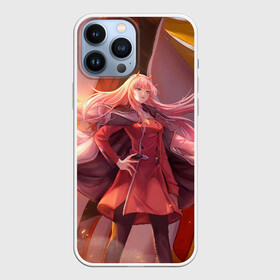 Чехол для iPhone 13 Pro Max с принтом Darling In The Franxx art в городе Новоалтайск,  |  | Тематика изображения на принте: 02 | anime | darling in the franxx | hiro | manga | zero two | аниме | ахегао | любимый во франксе | манга | милый во франксе | ноль два | хиро