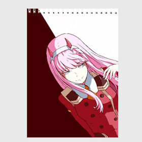 Скетчбук с принтом Darling In The Franxx в городе Новоалтайск, 100% бумага
 | 48 листов, плотность листов — 100 г/м2, плотность картонной обложки — 250 г/м2. Листы скреплены сверху удобной пружинной спиралью | Тематика изображения на принте: 02 | anime | darling in the franxx | hiro | manga | zero two | аниме | ахегао | любимый во франксе | манга | милый во франксе | ноль два | хиро