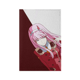 Обложка для паспорта матовая кожа с принтом Darling In The Franxx в городе Новоалтайск, натуральная матовая кожа | размер 19,3 х 13,7 см; прозрачные пластиковые крепления | Тематика изображения на принте: 02 | anime | darling in the franxx | hiro | manga | zero two | аниме | ахегао | любимый во франксе | манга | милый во франксе | ноль два | хиро