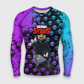 Мужской рашгард 3D с принтом Brawl Stars в городе Новоалтайск,  |  | brawl | brawl stars | crow | leon | stars | бравл | бравл старс | браво старс | игра | компьютерная | кров | леон | онлайн | старс
