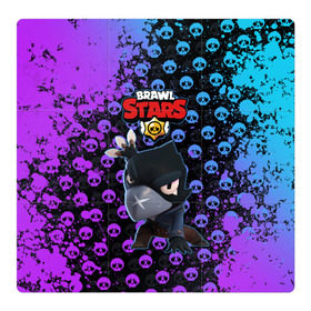 Магнитный плакат 3Х3 с принтом Brawl Stars в городе Новоалтайск, Полимерный материал с магнитным слоем | 9 деталей размером 9*9 см | brawl | brawl stars | crow | leon | stars | бравл | бравл старс | браво старс | игра | компьютерная | кров | леон | онлайн | старс