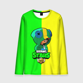 Мужской лонгслив 3D с принтом Brawl Stars LEON в городе Новоалтайск, 100% полиэстер | длинные рукава, круглый вырез горловины, полуприлегающий силуэт | brawl | brawl stars | crow | leon | stars | бравл | бравл старс | браво старс | игра | компьютерная | кров | леон | онлайн | старс