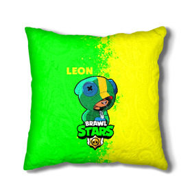 Подушка 3D с принтом Brawl Stars LEON в городе Новоалтайск, наволочка – 100% полиэстер, наполнитель – холлофайбер (легкий наполнитель, не вызывает аллергию). | состоит из подушки и наволочки. Наволочка на молнии, легко снимается для стирки | brawl | brawl stars | crow | leon | stars | бравл | бравл старс | браво старс | игра | компьютерная | кров | леон | онлайн | старс