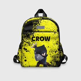 Детский рюкзак 3D с принтом Brawl Stars CROW в городе Новоалтайск, 100% полиэстер | лямки с регулируемой длиной, сверху петелька, чтобы рюкзак можно было повесить на вешалку. Основное отделение закрывается на молнию, как и внешний карман. Внутри дополнительный карман. По бокам два дополнительных кармашка | brawl | brawl stars | crow | leon | stars | бравл | бравл старс | браво старс | игра | компьютерная | кров | леон | онлайн | старс