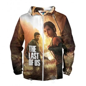Мужская ветровка 3D с принтом THE LAST OF US в городе Новоалтайск, 100% полиэстер | подол и капюшон оформлены резинкой с фиксаторами, два кармана без застежек по бокам, один потайной карман на груди | cicadas | fireflies | the last of us | the last of us part 2 | джоэл | последние из нас | цикады | элли