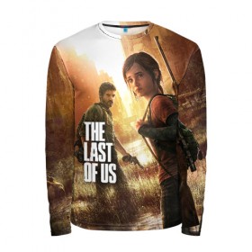 Мужской лонгслив 3D с принтом THE LAST OF US в городе Новоалтайск, 100% полиэстер | длинные рукава, круглый вырез горловины, полуприлегающий силуэт | cicadas | fireflies | the last of us | the last of us part 2 | джоэл | последние из нас | цикады | элли