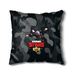 Подушка 3D с принтом Brawl Stars CROW в городе Новоалтайск, наволочка – 100% полиэстер, наполнитель – холлофайбер (легкий наполнитель, не вызывает аллергию). | состоит из подушки и наволочки. Наволочка на молнии, легко снимается для стирки | brawl | brawl stars | crow | leon | stars | бравл | бравл старс | браво старс | игра | компьютерная | кров | леон | онлайн | старс