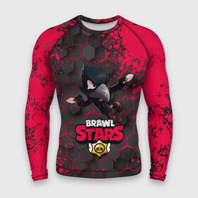 Мужской рашгард 3D с принтом Brawl Stars CROW в городе Новоалтайск,  |  | brawl | brawl stars | crow | leon | stars | бравл | бравл старс | браво старс | игра | компьютерная | кров | леон | онлайн | старс