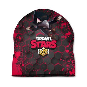 Шапка 3D с принтом Brawl Stars CROW в городе Новоалтайск, 100% полиэстер | универсальный размер, печать по всей поверхности изделия | brawl | brawl stars | crow | leon | stars | бравл | бравл старс | браво старс | игра | компьютерная | кров | леон | онлайн | старс