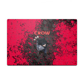 Пазл магнитный 126 элементов с принтом Brawl Stars CROW в городе Новоалтайск, полимерный материал с магнитным слоем | 126 деталей, размер изделия —  180*270 мм | brawl | brawl stars | crow | leon | stars | бравл | бравл старс | браво старс | игра | компьютерная | кров | леон | онлайн | старс