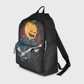 Рюкзак 3D с принтом Halloween в городе Новоалтайск, 100% полиэстер | лямки с регулируемой длиной, сверху петелька, чтобы рюкзак можно было повесить на вешалку. Основное отделение закрывается на молнию, как и внешний карман. Внутри два дополнительных кармана, один из которых закрывается на молнию. По бокам два дополнительных кармашка | diy | ghost | halloween | horror | makeup | scary | skull clown | trick or treat | вампир | ведьма | кошка | луна | магия | ночь | тыква | хэллоуин