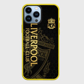 Чехол для iPhone 13 Pro Max с принтом Ливерпуль в городе Новоалтайск,  |  | Тематика изображения на принте: liverpool | liverpool fc | ynwa | you never walk alone | ливерпуль | фан ливерпуля | фанатская | футбол | футболист | футбольный клуб | энфильд