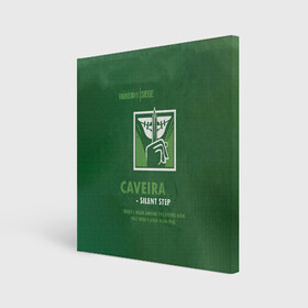 Холст квадратный с принтом Caveira в городе Новоалтайск, 100% ПВХ |  | art | bope | caveira | game art | rainbow six | rainbow six siege | siege | skull rain | ubisoft | арт | зеленый фон | игры | кавейра | компьютерные игры | осада | шутер