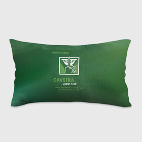 Подушка 3D антистресс с принтом Caveira в городе Новоалтайск, наволочка — 100% полиэстер, наполнитель — вспененный полистирол | состоит из подушки и наволочки на молнии | art | bope | caveira | game art | rainbow six | rainbow six siege | siege | skull rain | ubisoft | арт | зеленый фон | игры | кавейра | компьютерные игры | осада | шутер