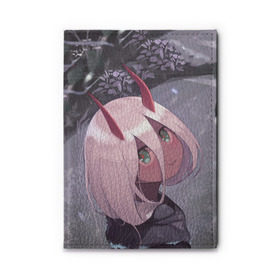 Обложка для автодокументов с принтом Darling In The Franxx в городе Новоалтайск, натуральная кожа |  размер 19,9*13 см; внутри 4 больших “конверта” для документов и один маленький отдел — туда идеально встанут права | Тематика изображения на принте: 02 | anime | darling in the franxx | hiro | manga | zero two | аниме | ахегао | любимый во франксе | манга | милый во франксе | ноль два | хиро