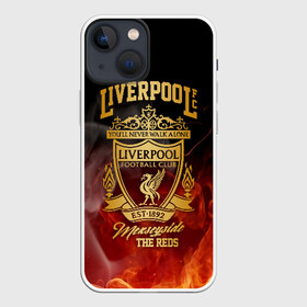 Чехол для iPhone 13 mini с принтом LIVERPOOL в городе Новоалтайск,  |  | lfc | liverpool | sport | ynwa | ливерпуль | лфк | спорт