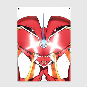 Постер с принтом Darling In The Franxx в городе Новоалтайск, 100% бумага
 | бумага, плотность 150 мг. Матовая, но за счет высокого коэффициента гладкости имеет небольшой блеск и дает на свету блики, но в отличии от глянцевой бумаги не покрыта лаком | 02 | anime | darling in the franxx | hiro | manga | zero two | аниме | ахегао | любимый во франксе | манга | милый во франксе | ноль два | хиро
