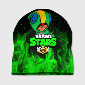 Шапка 3D с принтом BRAWL STARS LEON | ЛЕОН ОГОНЬ в городе Новоалтайск, 100% полиэстер | универсальный размер, печать по всей поверхности изделия | brawl stars | bull | colt | crow | leon | stars | берли | бо | брок | ворон | джесси | динамайк | дэррил | кольт | леон | мортис | нита | пайпер | пенни | поко | пэм | рикошет | спайк | фрэнк | шелли | эль примо