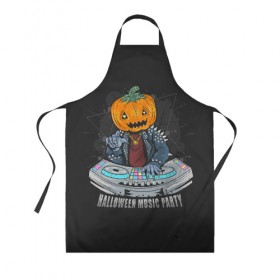 Фартук 3D с принтом Halloween party в городе Новоалтайск, 100% полиэстер | общий размер — 65 х 85 см, ширина нагрудника — 26 см, горловина — 53 см, длина завязок — 54 см, общий обхват в поясе — 173 см. Принт на завязках и на горловине наносится с двух сторон, на основной части фартука — только с внешней стороны | diy | ghost | halloween | horror | makeup | scary | skull clown | trick or treat | вампир | ведьма | кошка | луна | магия | ночь | тыква | хэллоуин