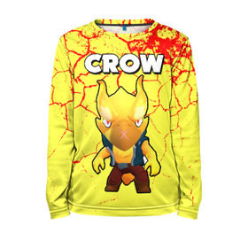 Детский лонгслив 3D с принтом Brawl Stars Crow в городе Новоалтайск, 100% полиэстер | длинные рукава, круглый вырез горловины, полуприлегающий силуэт
 | brawl stars | brawl stars crow | взлом brawl stars | леон brawl stars | сервера brawl stars | скачать brawl stars | скачать бесплатно brawl stars