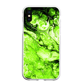 Чехол для iPhone XS Max матовый с принтом Токсичные краски в городе Новоалтайск, Силикон | Область печати: задняя сторона чехла, без боковых панелей | abstract | acrylic | art | color | liquid | modern | paint | painting | splash | абстракция | акрил | арт | брызги | жидкость | искусство | краска | пятна | рисунок | современный