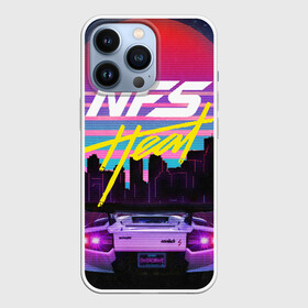 Чехол для iPhone 13 Pro с принтом Need For Speed Heat в городе Новоалтайск,  |  | Тематика изображения на принте: need for speed | need for speed heat | nfs | nfs heat | outrun | retrowave | synth | synthwave