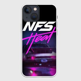 Чехол для iPhone 13 mini с принтом Need For Speed Heat в городе Новоалтайск,  |  | Тематика изображения на принте: need for speed | need for speed heat | nfs | nfs heat | outrun | retrowave | synth | synthwave