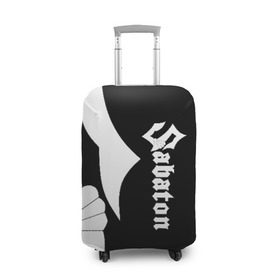 Чехол для чемодана 3D с принтом Sabaton в городе Новоалтайск, 86% полиэфир, 14% спандекс | двустороннее нанесение принта, прорези для ручек и колес | battle metal | primo victoria | sabaton | the art of war | the great war | группа | йоаким броден | латный ботинок | метал | пауэр | рыцарские доспехи | сабатон | собатон | хэви