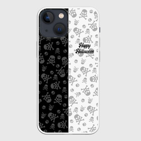 Чехол для iPhone 13 mini с принтом Halloween в городе Новоалтайск,  |  | ghost | halloween | pumpkin | skull | zombie | ведьма | джек | дух | зомби | кельты | кости | криповый | крипота | монстр | нечисть | праздник | привидение | призрак | пугало | скелет | страшный | тень | тыква | хеллоуин