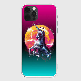 Чехол для iPhone 12 Pro Max с принтом РЕТРО ЕДИНОРОГ НЕОН в городе Новоалтайск, Силикон |  | Тематика изображения на принте: hotline miami | neon | outrun | outrun electro | retro | retrowave | synth | synthwave | неон | ретро | хотлайн майами