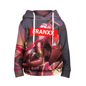 Детская толстовка 3D с принтом Darling In The Franxx в городе Новоалтайск, 100% полиэстер | двухслойный капюшон со шнурком для регулировки, мягкие манжеты на рукавах и по низу толстовки, спереди карман-кенгуру с мягким внутренним слоем | 02 | anime | darling in the franxx | hiro | manga | zero two | аниме | ахегао | любимый во франксе | манга | милый во франксе | ноль два | хиро