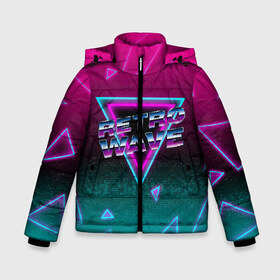 Зимняя куртка для мальчиков 3D с принтом SYNTHWAVE RETROWAVE в городе Новоалтайск, ткань верха — 100% полиэстер; подклад — 100% полиэстер, утеплитель — 100% полиэстер | длина ниже бедра, удлиненная спинка, воротник стойка и отстегивающийся капюшон. Есть боковые карманы с листочкой на кнопках, утяжки по низу изделия и внутренний карман на молнии. 

Предусмотрены светоотражающий принт на спинке, радужный светоотражающий элемент на пуллере молнии и на резинке для утяжки | hotline miami | neon | new retro wave | outrun | outrun electro | retro | retrowave | synth | synthwave | неон | ретро | хотлайн майами