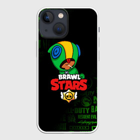 Чехол для iPhone 13 mini с принтом BRAWL STARS LEON в городе Новоалтайск,  |  | brawl stars | bull | colt | crow | leon | stars | берли | бо | брок | ворон | джесси | динамайк | дэррил | кольт | леон | мортис | нита | пайпер | пенни | поко | пэм | рикошет | спайк | фрэнк | шелли | эль примо