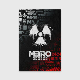 Обложка для паспорта матовая кожа с принтом METRO EXODUS в городе Новоалтайск, натуральная матовая кожа | размер 19,3 х 13,7 см; прозрачные пластиковые крепления | exodus | horror | metro 2033 | metro exodus | sparta | survival | артём | игры | исход | метро | метро 2035 | спарта | спартанцы