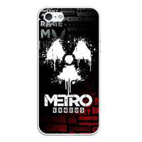 Чехол для iPhone 5/5S матовый с принтом METRO EXODUS в городе Новоалтайск, Силикон | Область печати: задняя сторона чехла, без боковых панелей | Тематика изображения на принте: exodus | horror | metro 2033 | metro exodus | sparta | survival | артём | игры | исход | метро | метро 2035 | спарта | спартанцы