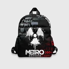 Детский рюкзак 3D с принтом METRO EXODUS в городе Новоалтайск, 100% полиэстер | лямки с регулируемой длиной, сверху петелька, чтобы рюкзак можно было повесить на вешалку. Основное отделение закрывается на молнию, как и внешний карман. Внутри дополнительный карман. По бокам два дополнительных кармашка | exodus | horror | metro 2033 | metro exodus | sparta | survival | артём | игры | исход | метро | метро 2035 | спарта | спартанцы