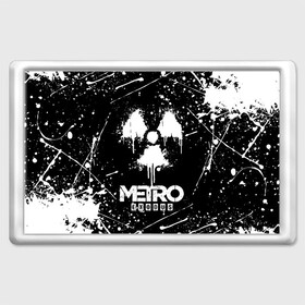 Магнит 45*70 с принтом METRO EXODUS в городе Новоалтайск, Пластик | Размер: 78*52 мм; Размер печати: 70*45 | Тематика изображения на принте: exodus | horror | metro 2033 | metro exodus | sparta | survival | артём | игры | исход | метро | метро 2035 | спарта | спартанцы