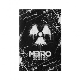 Обложка для паспорта матовая кожа с принтом METRO EXODUS в городе Новоалтайск, натуральная матовая кожа | размер 19,3 х 13,7 см; прозрачные пластиковые крепления | exodus | horror | metro 2033 | metro exodus | sparta | survival | артём | игры | исход | метро | метро 2035 | спарта | спартанцы